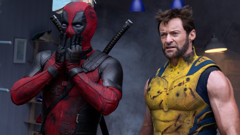 Ryan Reynolds and Hugh Jackman in Deadpool and Wolverine