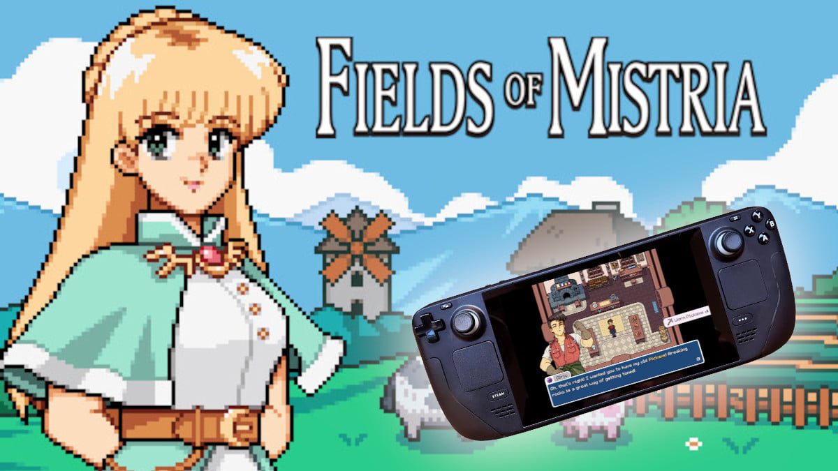 Fields of Mistria is verified on Steam Deck