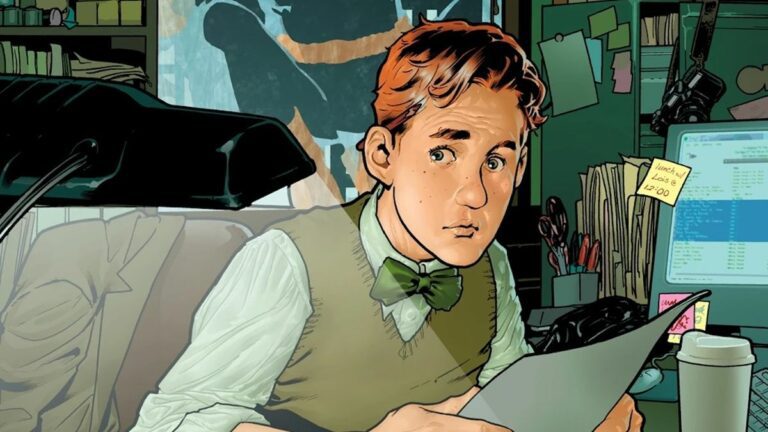 DC Comics artwork of Jimmy Olsen