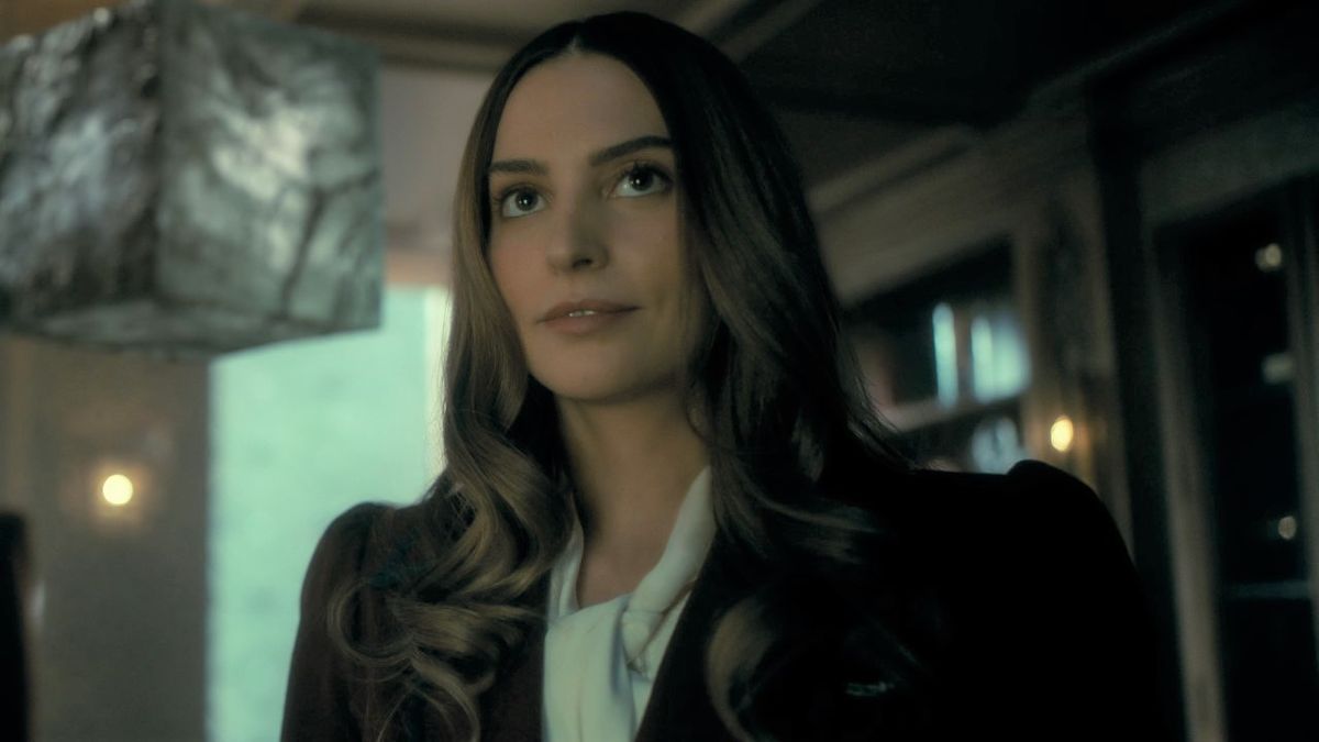 Genesis Rodriguez on The Umbrella Academy.