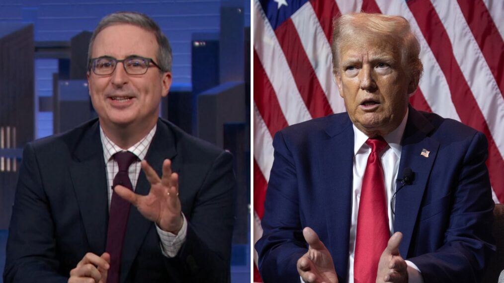 John Oliver and Donald Trump