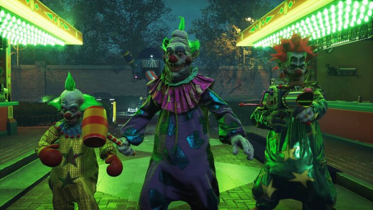 Killer Klowns From Outer Space : la mise à jour 1.014 du jeu ajoute une nouvelle carte, des fonctionnalités et plus encore