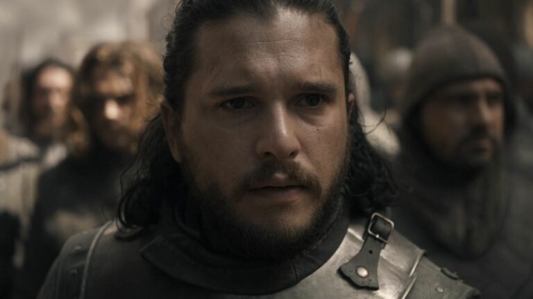 Close-up of Jon Snow