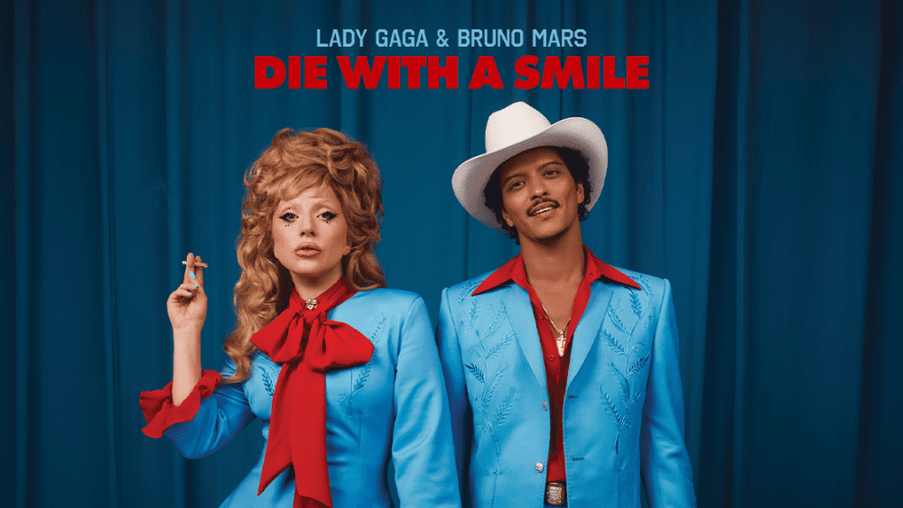 Lady Gaga et Bruno Mars incarnent le Nashville des années 70 dans le clip de « Die With a Smile », leur nouvelle chanson pleine d'âme
	
	
