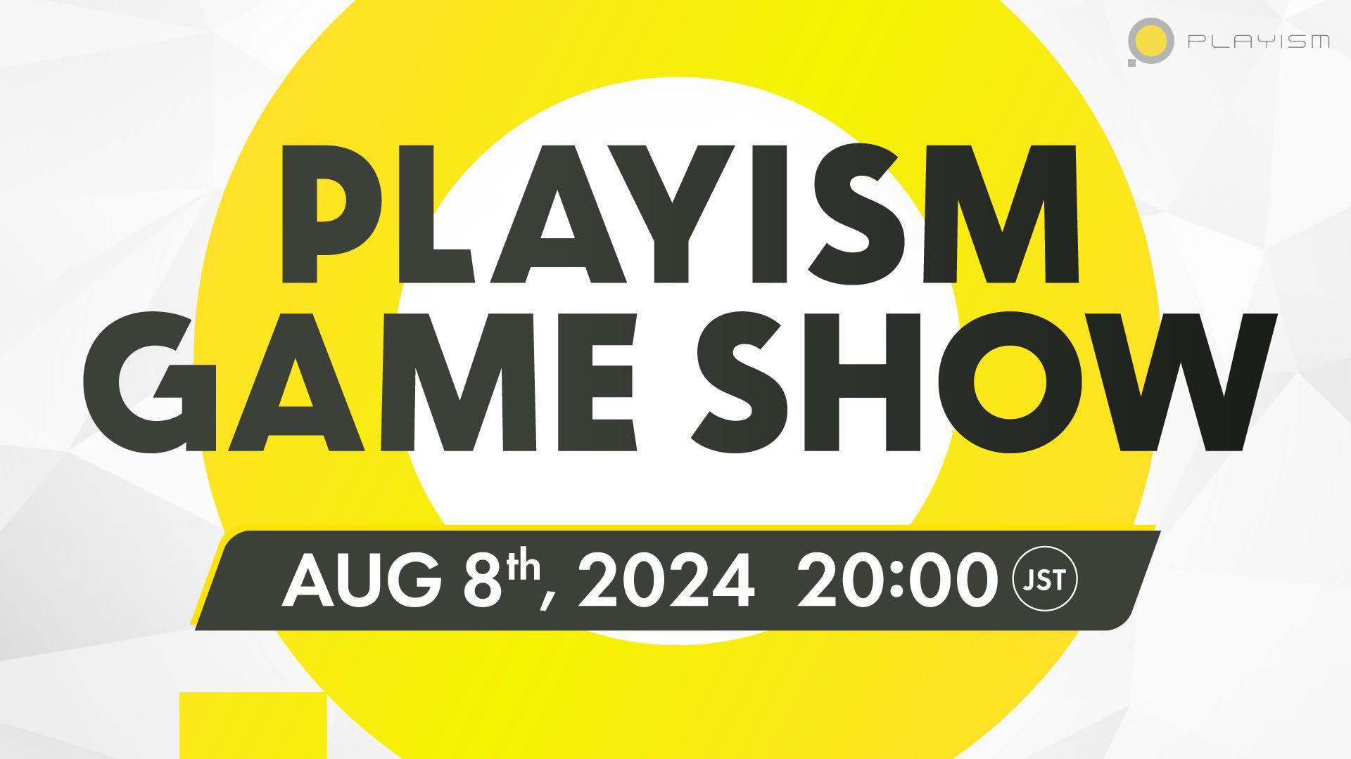 Le PLAYISM Game Show aura lieu le 8 août et proposera neuf titres à paraître au cours du second semestre 2024    
