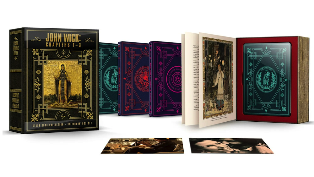 Collection Blu-ray John Wick 4K exclusive à Walmart