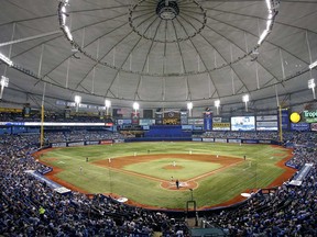 Les Rays de Tampa Bay jouent actuellement au Tropicana Field, où leur bail court jusqu'à la saison 2027.