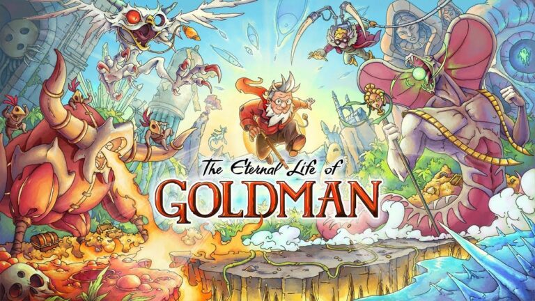 Le jeu de plateforme à défilement latéral dessiné à la main The Eternal Life of Goldman annoncé pour PS5, Xbox Series, Switch et PC    
