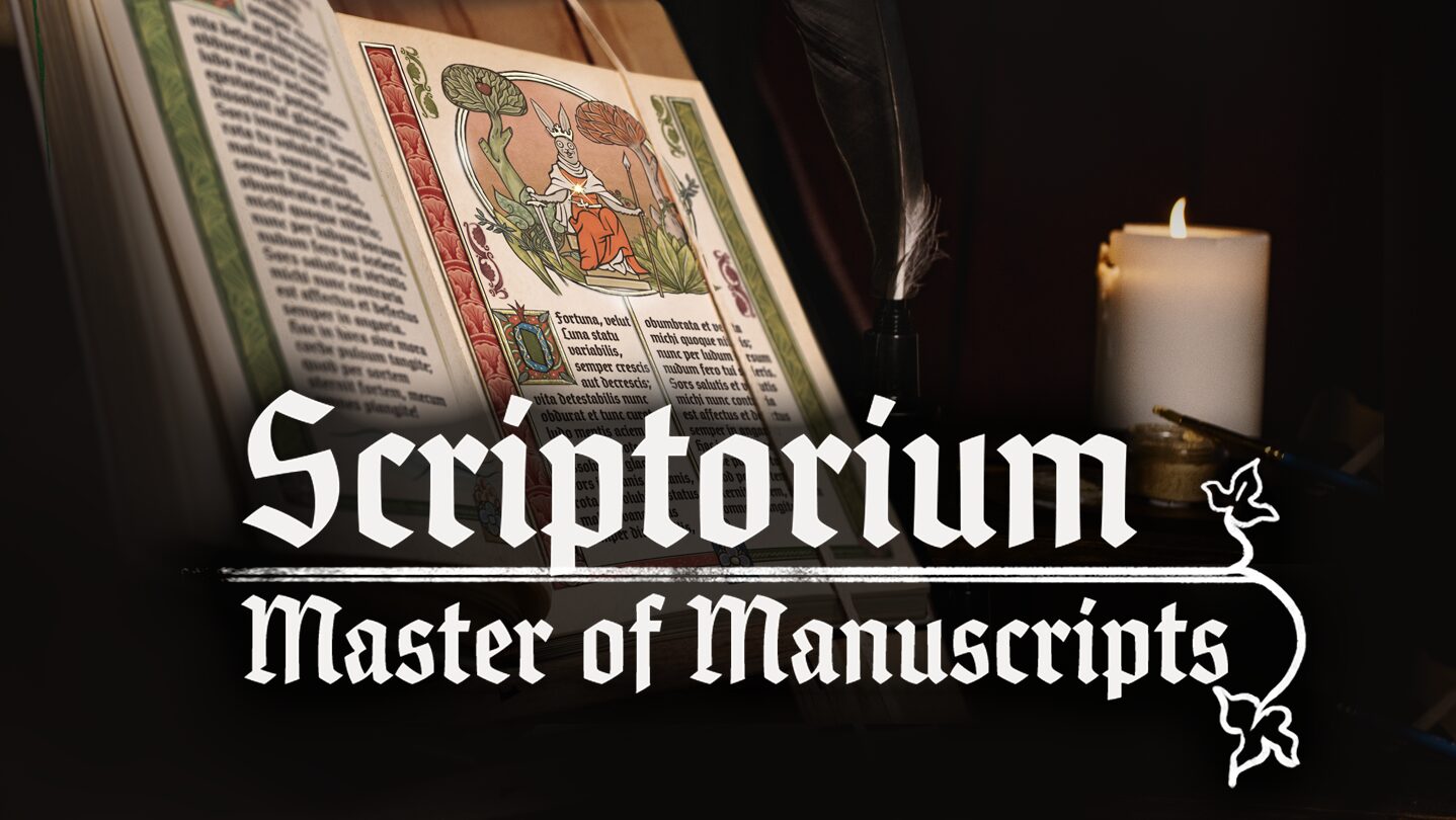 Le jeu de simulation d'atelier de manuscrits Scriptorium: Master of Manuscripts annoncé pour PC    
