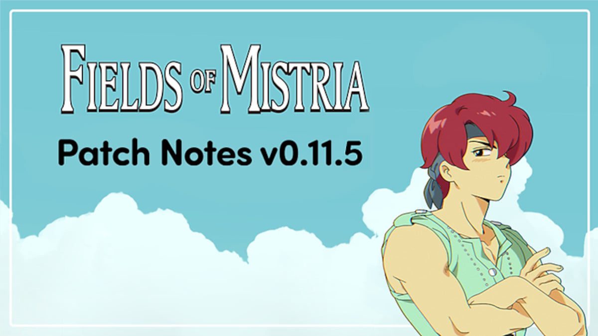 Fields of Mistria v0.11.5 patch notes art