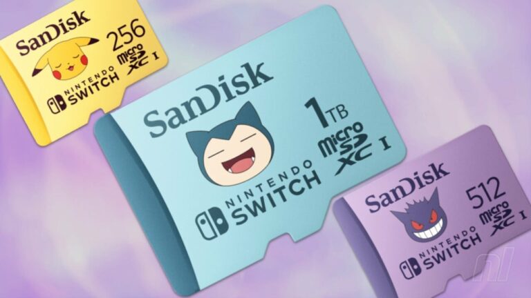 Les cartes micro SD officielles de Pokémon sont arrivées, y compris une énorme carte Snorlax de 1 To
