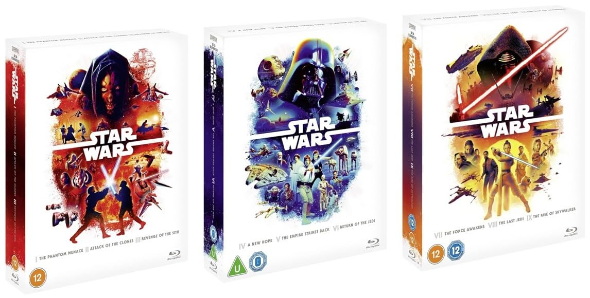 Coffrets de la trilogie Star Wars