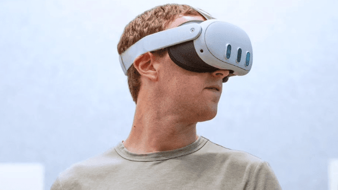 Zuckerberg VR Headset