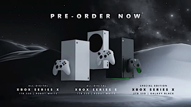 Image promotionnelle des précommandes Xbox