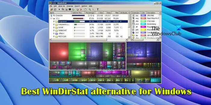 Quelles sont les meilleures alternatives à WinDirStat ?