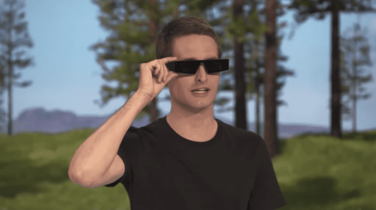 Snap travaillerait sur une nouvelle paire de lunettes de réalité augmentée