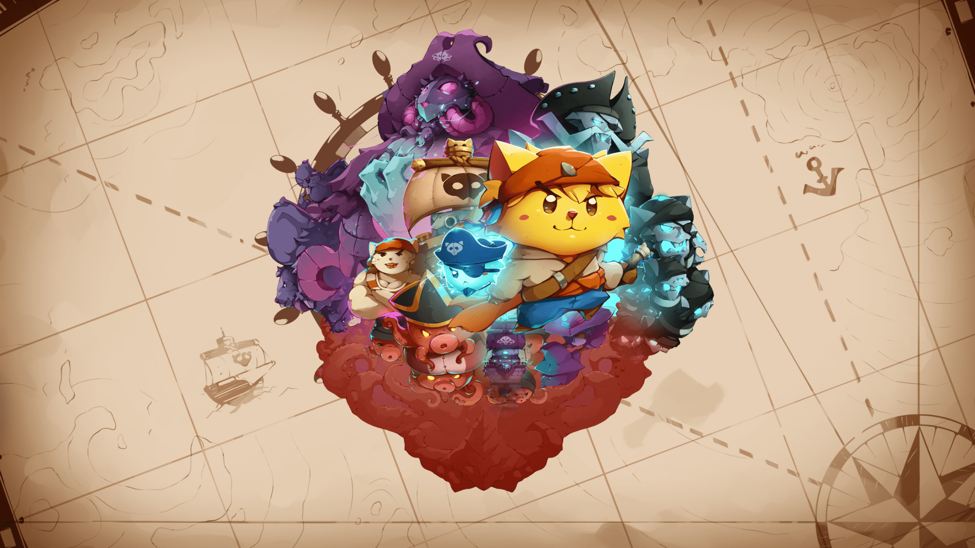 Key art for the game Cat Quest III.