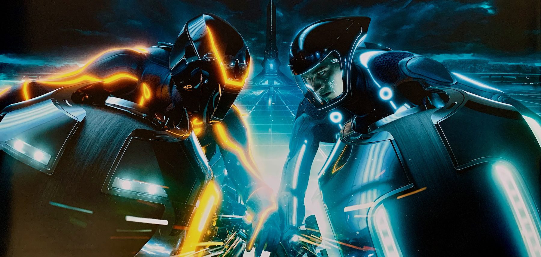 Tron Legacy Poster with Clu