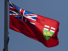 Drapeau provincial de l'Ontario