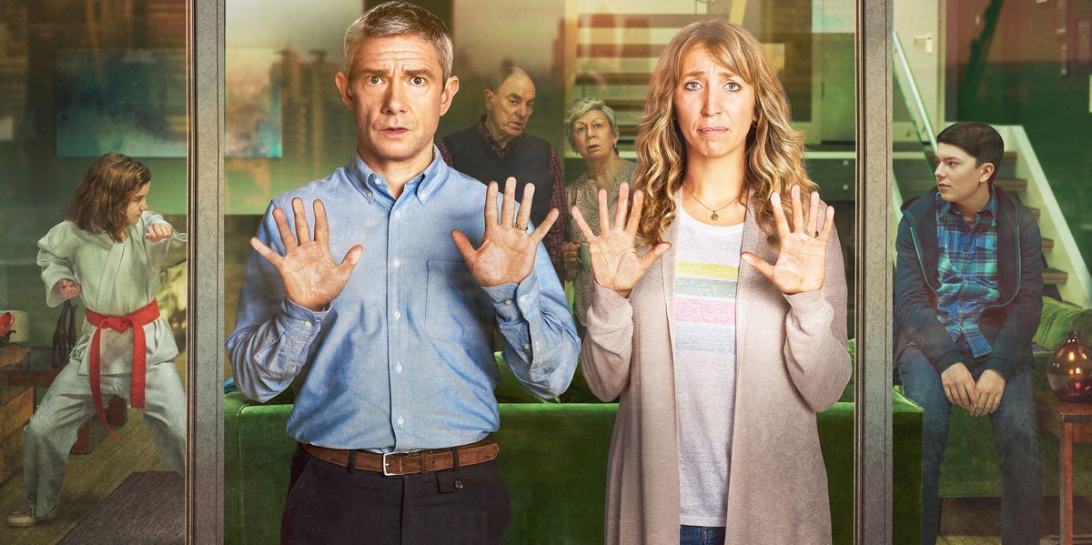 La comédie noire britannique de Martin Freeman et Daisy Haggard est sur Netflix
