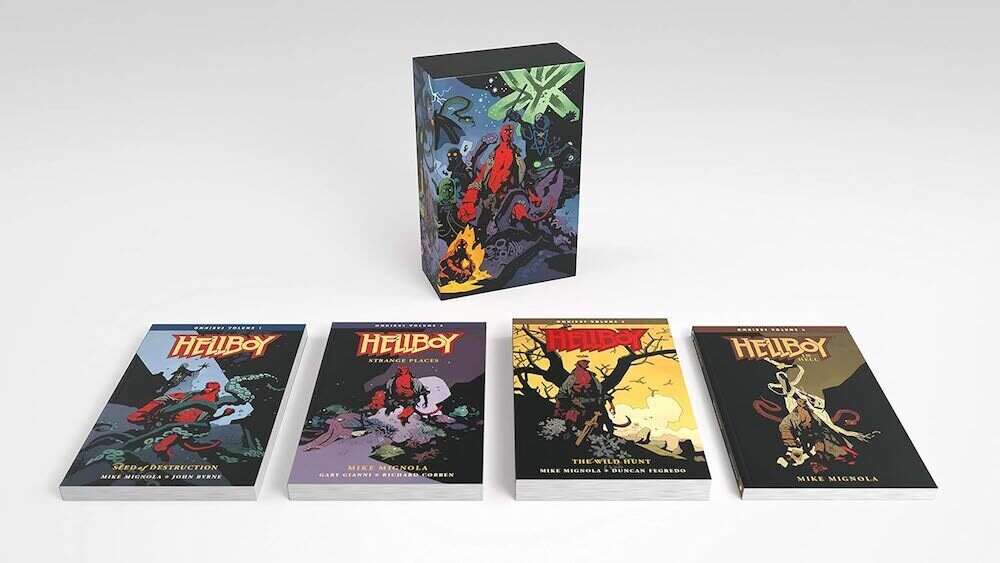 Coffrets de livres Hellboy - Obtenez 70 volumes numériques pour 30 $, un coffret Omnibus à 50 % de réduction et plus encore
