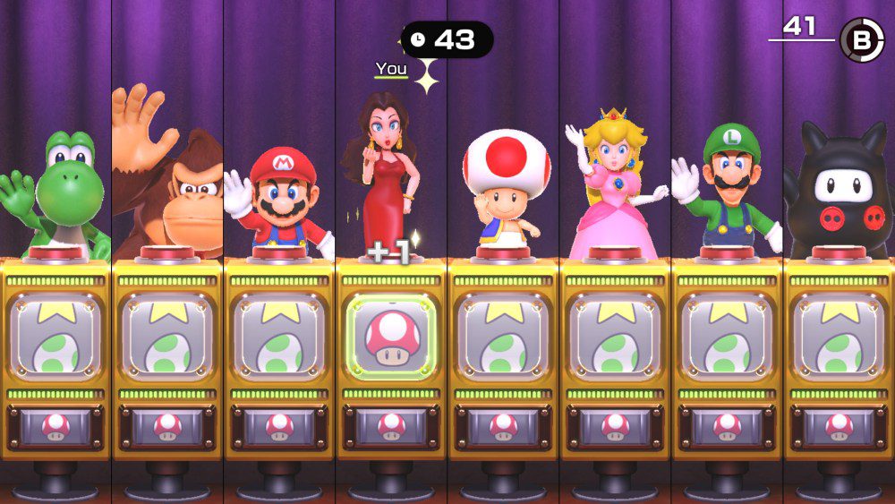 « Super Mario Party Jamboree » mise tout sur des mini-jeux chaotiques à 20 joueurs Plus de Variety Les plus populaires À lire absolument Inscrivez-vous aux newsletters de Variety Plus de nos marques
	
	
