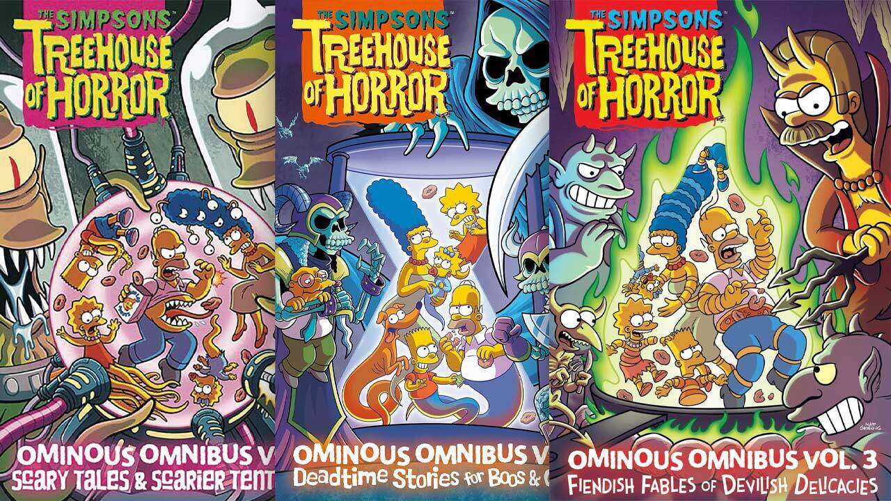 Les bandes dessinées Simpsons Treehouse Of Horror sont jusqu'à 50 % de réduction sur Amazon
