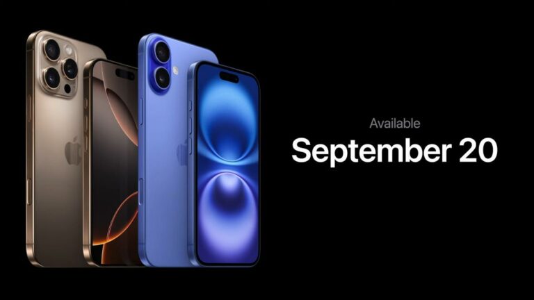 L’iPhone 16 sera lancé le 20 septembre et sera disponible à partir de 799 $