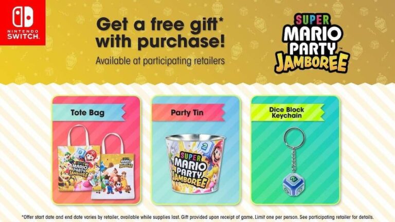 Les précommandes de Super Mario Party Jamboree sont accompagnées d'objets de collection exclusifs
