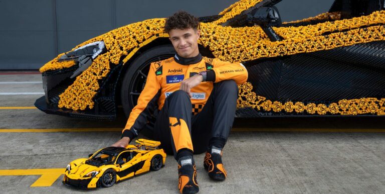 LEGO et la star de la Formule 1 Lando Norris s'associent pour un projet ambitieux
