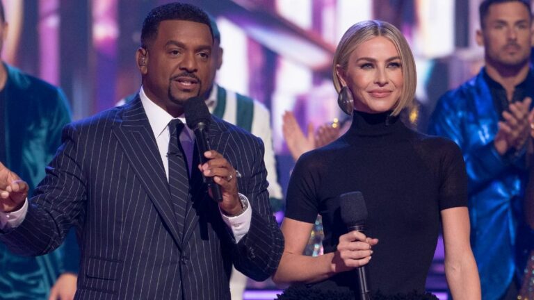 Alfonso Ribeiro and Julianne Hough welcome viewers to another season of Dancing With The Stars