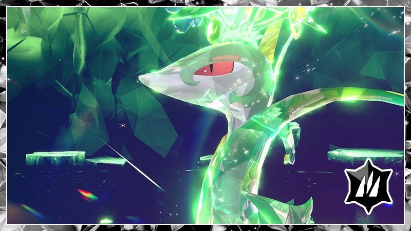 Pokémon Scarlet et Violet annoncent le raid Serperior Tera
