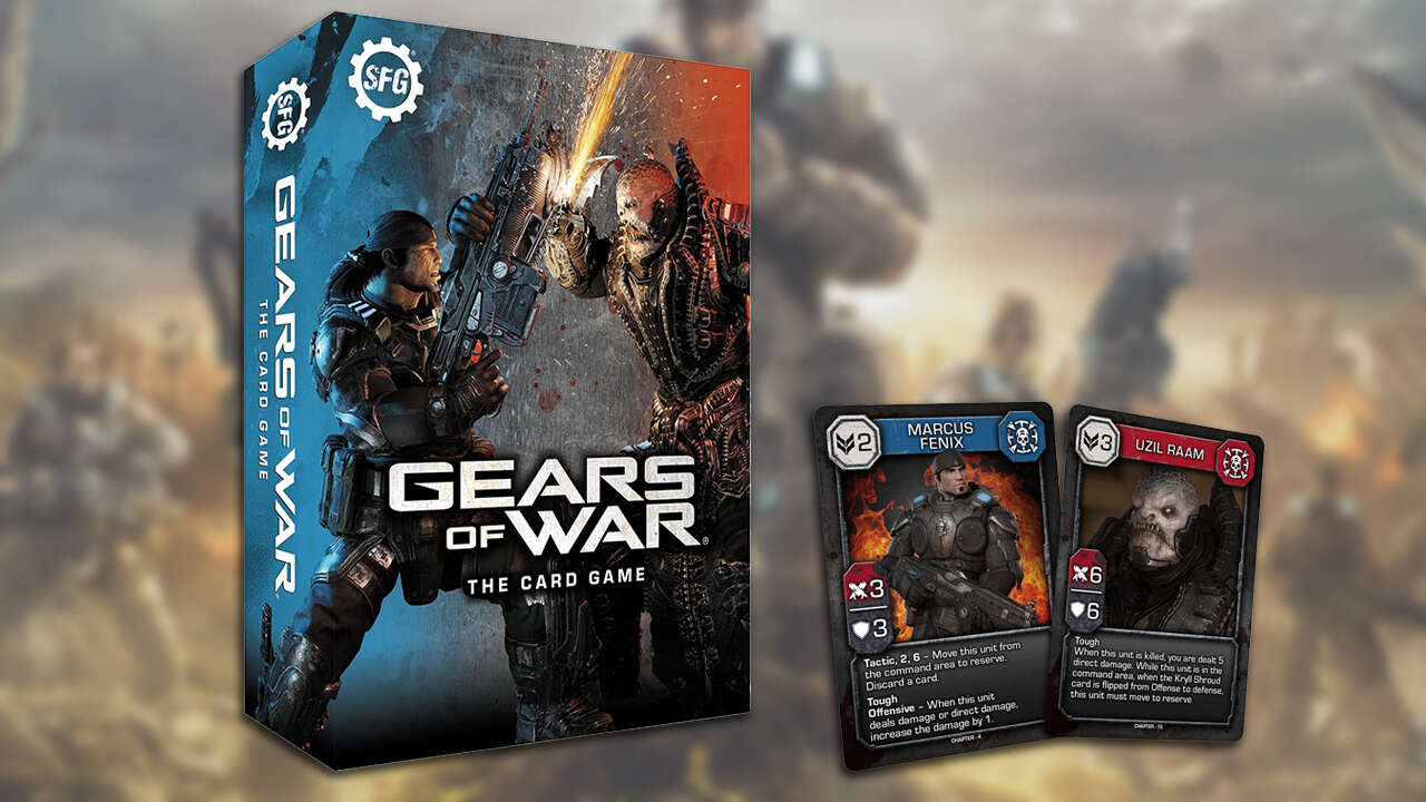 Le jeu de cartes Gears Of War est à 20 % de réduction sur Amazon
