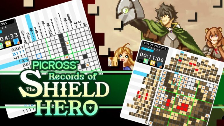 Picross et The Rising of the Shield Hero annoncés sur Switch
