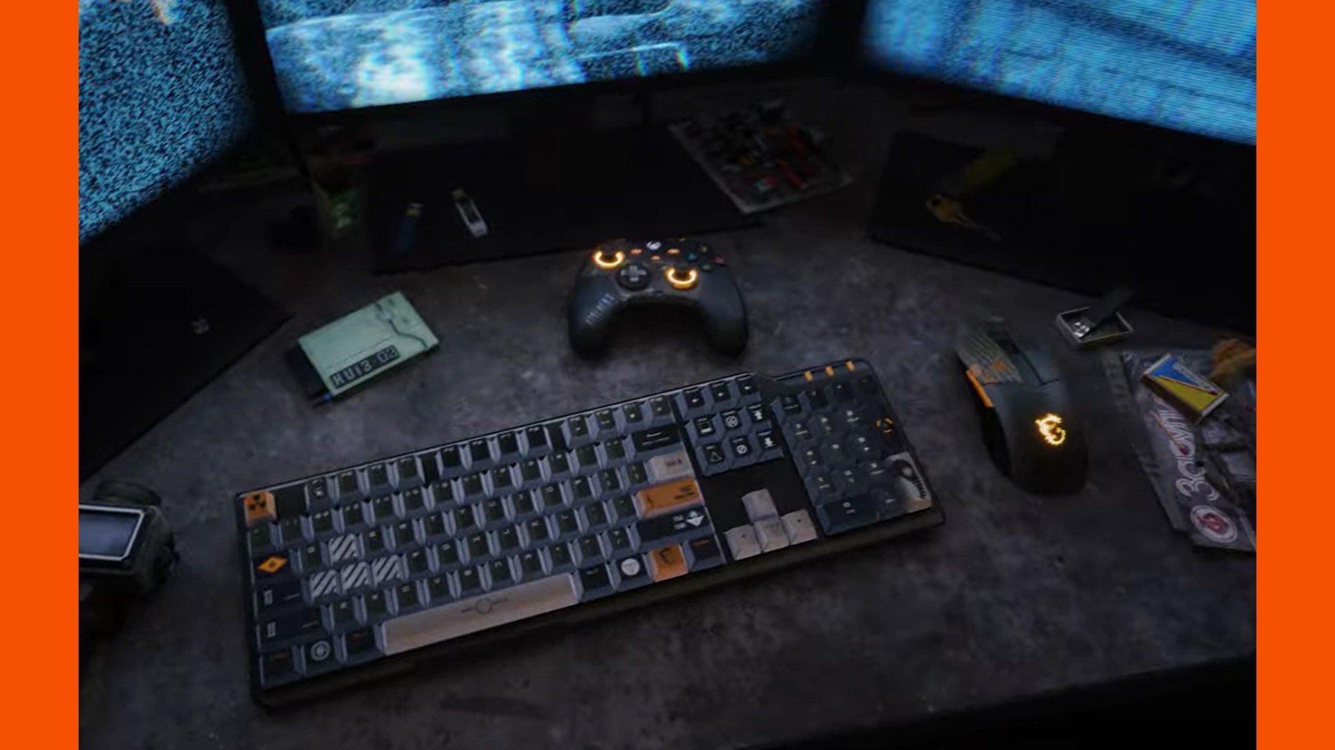 Souris, clavier et contrôleur MSI Stalker 2