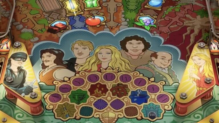 "The Princess Bride Pinball" pour la revue "Pinball FX"... .
