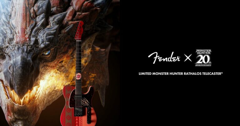 Capcom s'associe à Fender pour cette Telecaster inspirée de Monster Hunter
