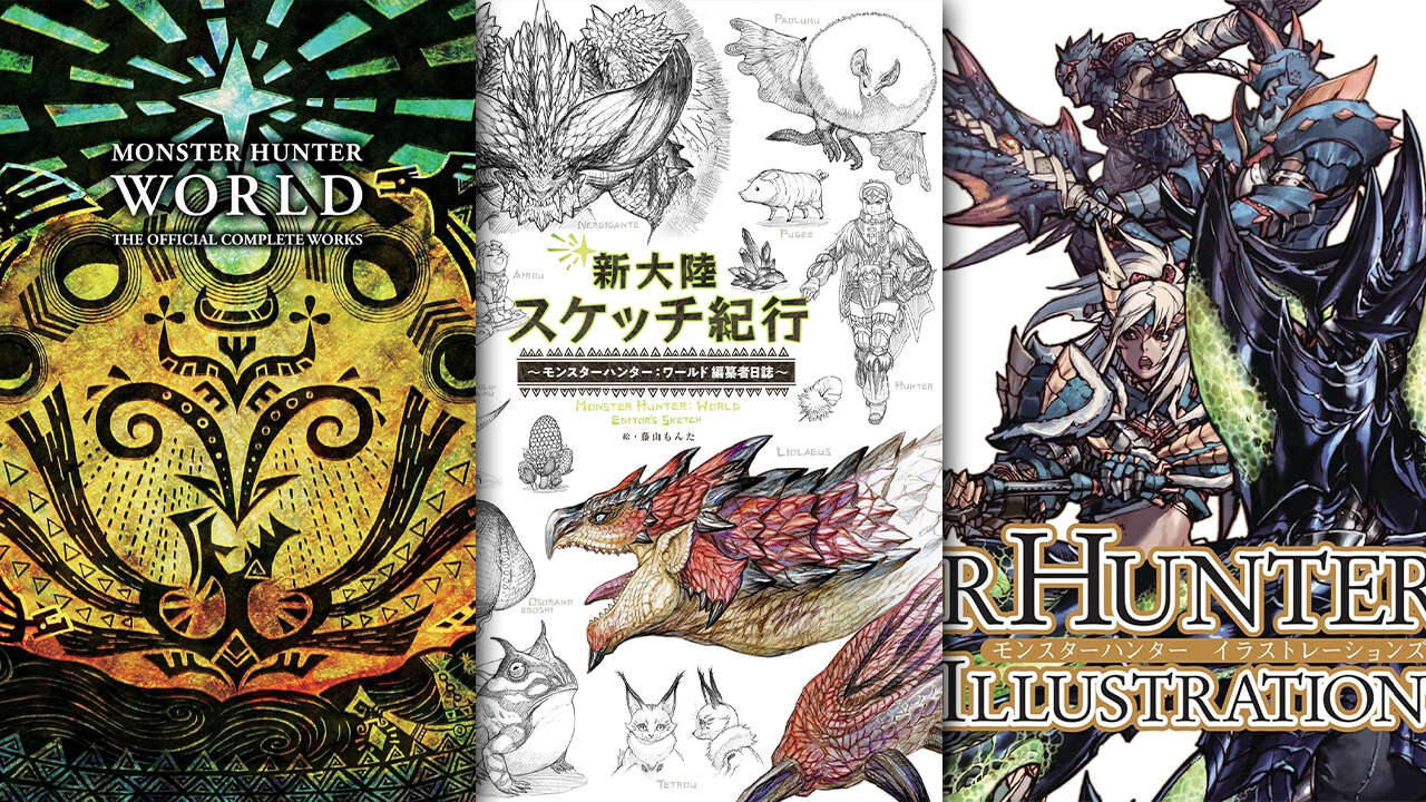 Économisez gros sur les livres d’art et de design Monster Hunter sur Amazon
