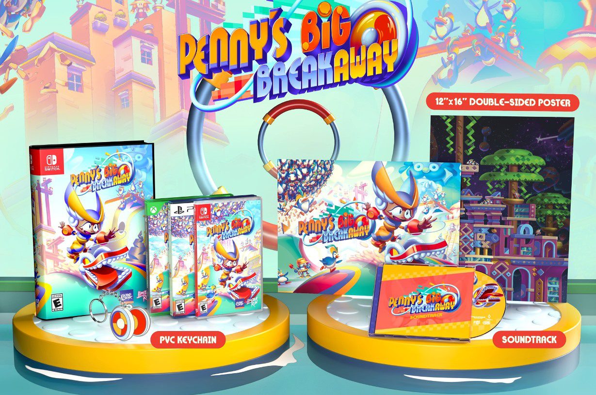 La sortie physique de Penny's Big Breakaway a lieu
