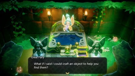 Zelda : Echoes Of Wisdom : Quête secondaire La demande de la grande fée – Comment obtenir un coquillage floral et une pierre de magma 3