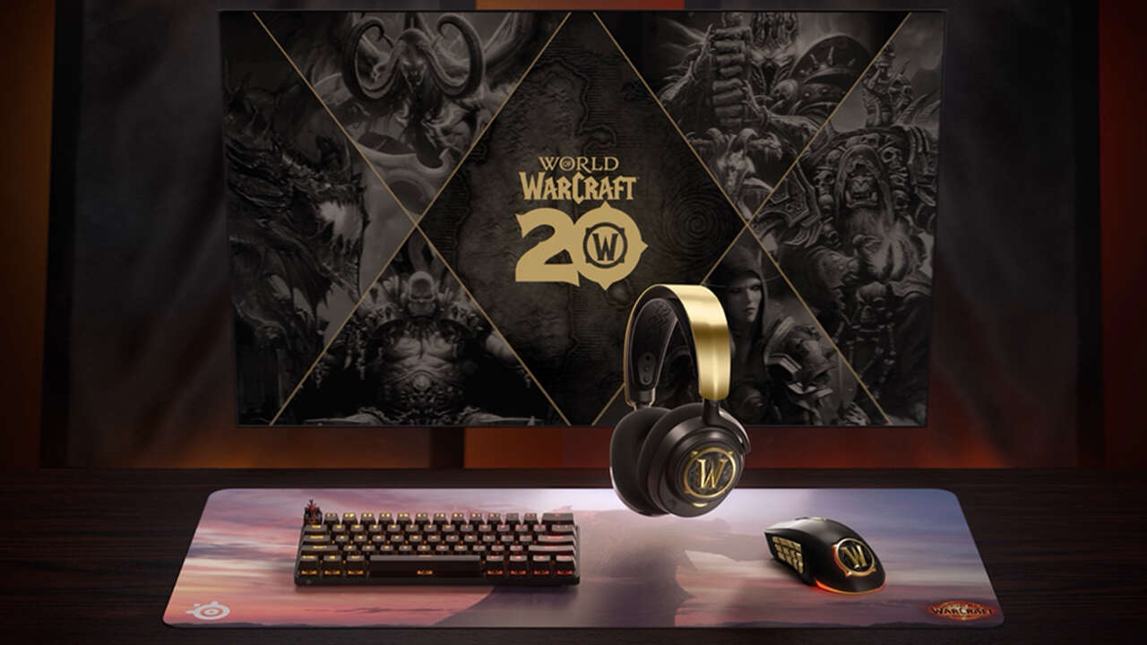 Les périphériques PC SteelSeries en édition limitée de World Of Warcraft sont disponibles dès maintenant, mais vous devriez vous dépêcher
