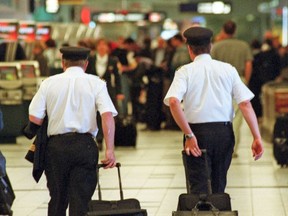 Les pilotes d'Air Canada sont visibles sur une photo d'archives.