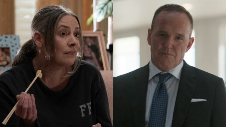 Paget Brewster and Clark Gregg in Criminal Minds: Evolution Season 2