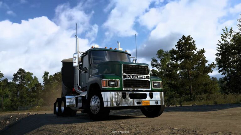 American Truck Simulator dévoile Mack Pinnacle et le premier gameplay en direct du DLC Arkansas
