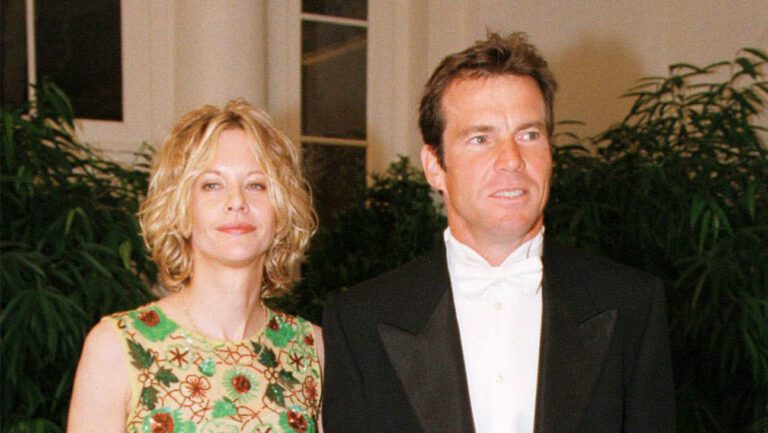 Meg Ryan and Dennis Quaid in 2000.