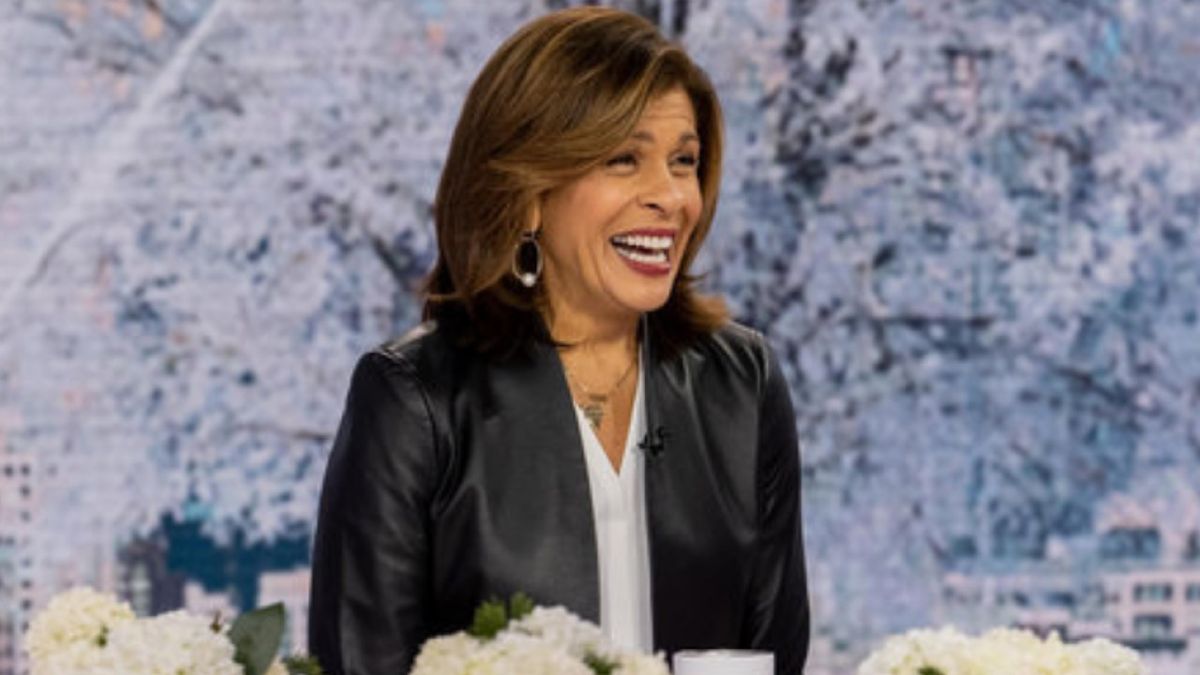 Hoda Kotb on Today with Hoda &amp; Jenna.