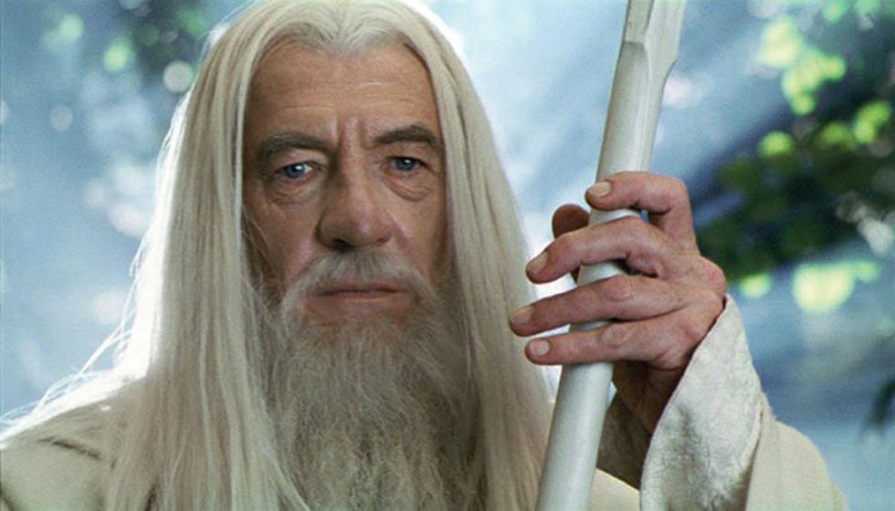 Ian McKellen dans le rôle de Gandalf le Gris, Le Seigneur des Anneaux, Les Deux Tours