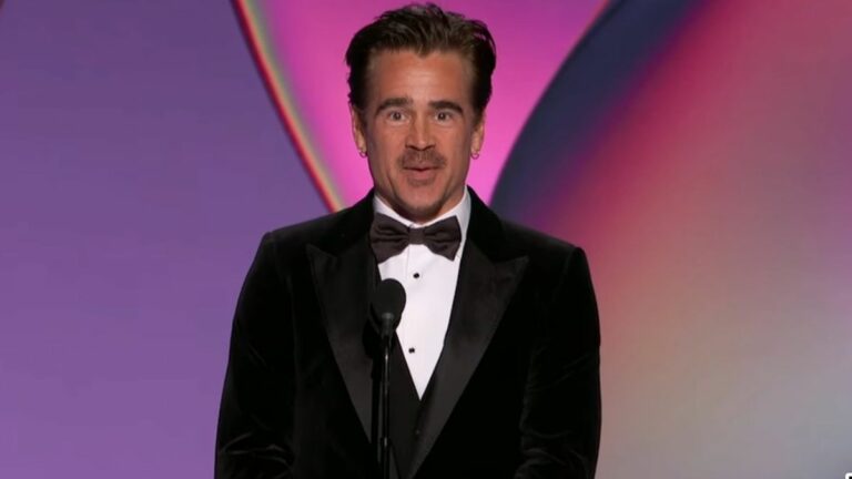 J'adore que Colin Farrell ait assisté au thème Batman des années 60 aux Emmy Awards, et ce n'est pas tout ce dont les fans parlent
