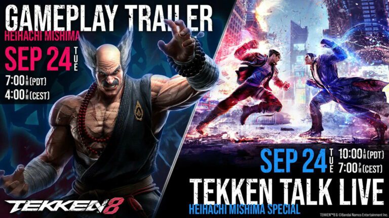 La date de la bande-annonce de gameplay de Tekken 8 avec Heihachi Mishima a été révélée