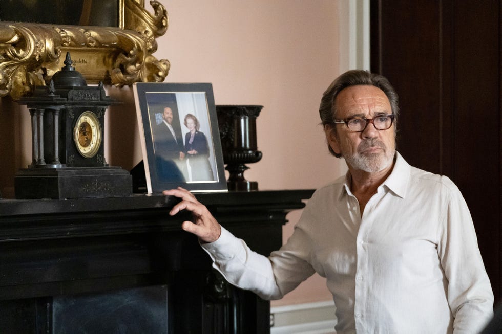 Robert Lindsay dans le rôle de Franklin Warner, Sherwood saison 2